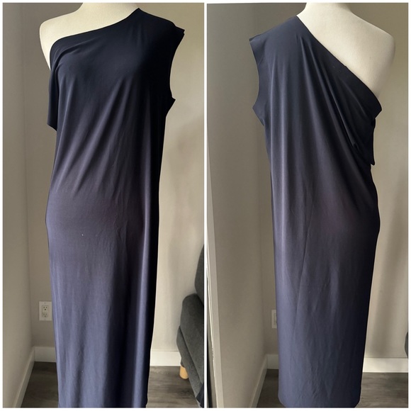 Norma Kamali Drop Shoulder Sleeveless Dress - Picture 2 of 4